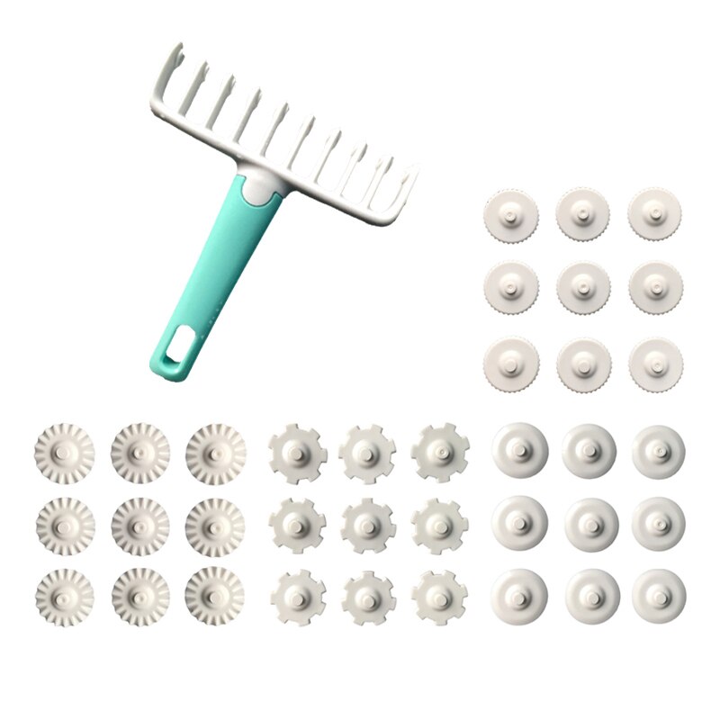 Plastic Fluted Pastry Cutter/Wheel Pastry Dough Cutter Pizza Pie Crust/Lattice Cutters Dough Pasta Accessory Baking Tools 450: Default Title