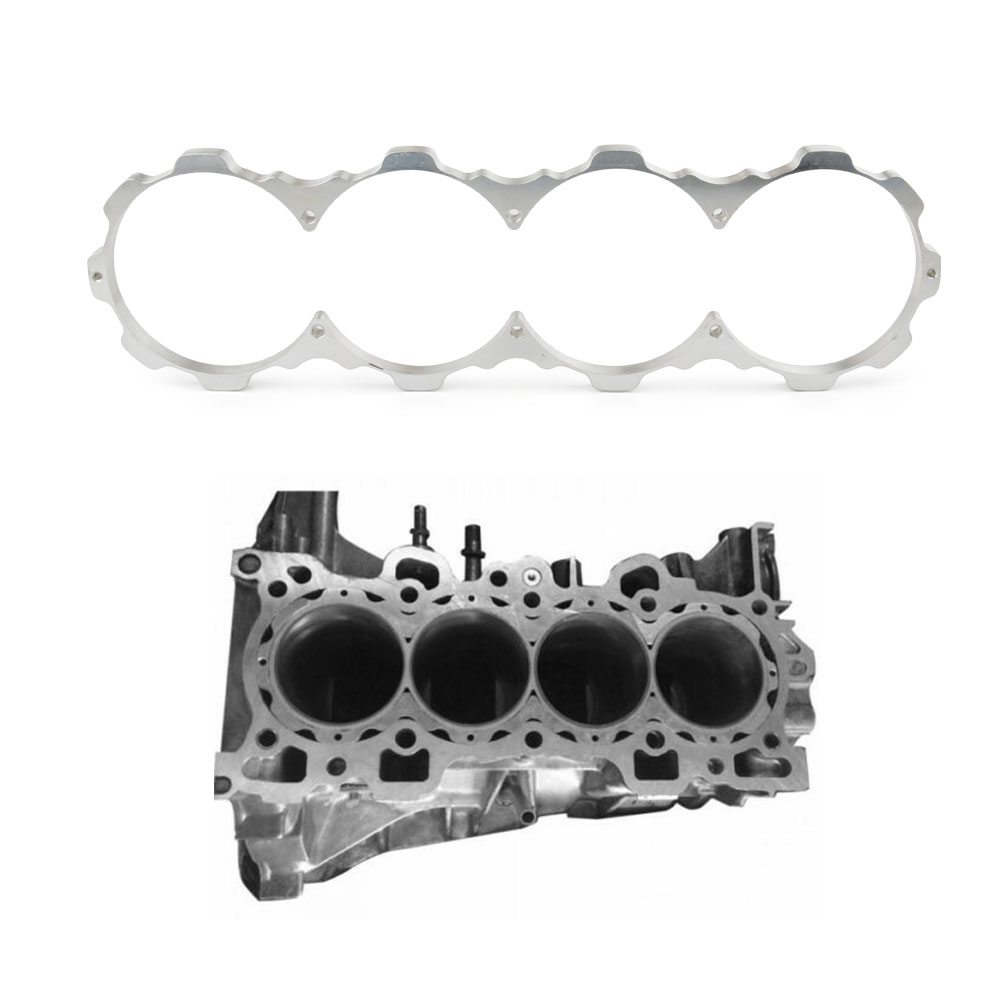 Aluminum Front Engine Guard Eugine Blockguard Block Guard For Honda Civic D15 D16 D17 1992-2000 Acura B20 B20B B20Z T6061