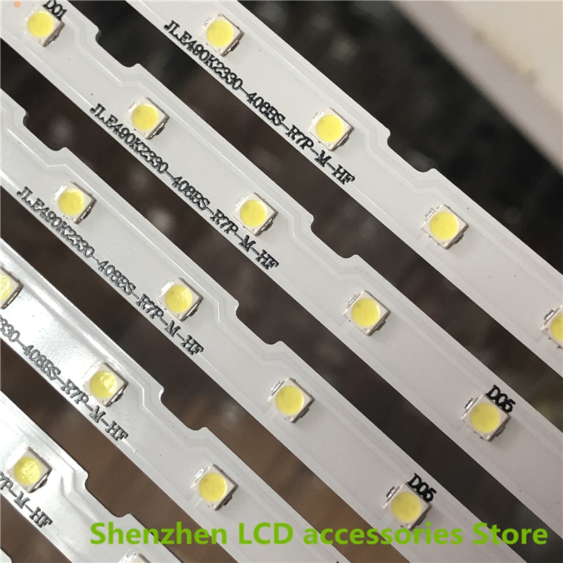 Led baggrundsbelysning strip til samsung  ue49 nu 7100 49 nu 7100 49 nu 7300 bn96-45953a bn96-45953b aot _49_ nu 7300_ nu 7100 sts 49081_38 leds