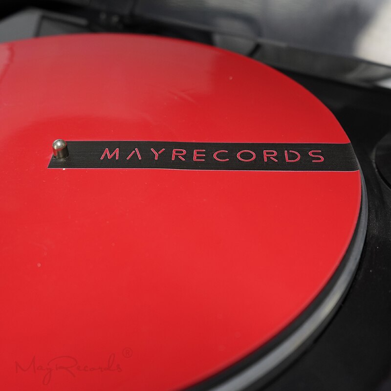 Brand 12'' LP Anti-vibration Silicone Pad Rubber LP Slip Mat for Phonograph Turntable Vinyl Thickness 3MM Flat Soft LP Mat