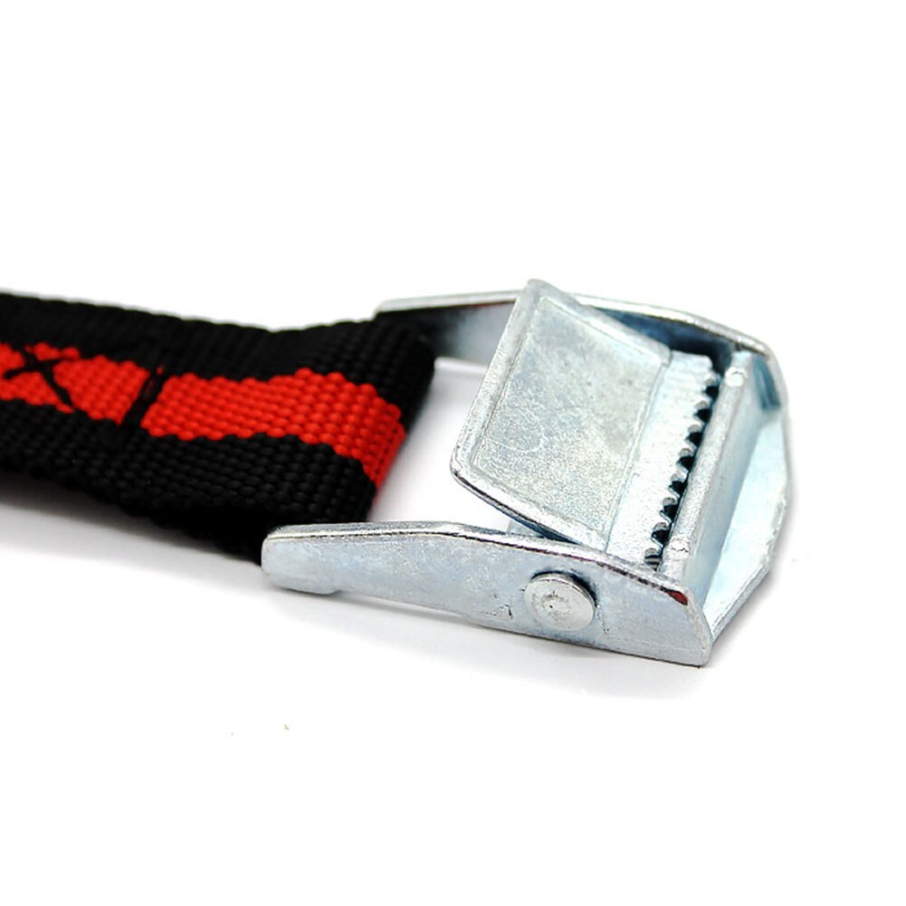 2.5m Cargo Strap Elastic Rope Ratchet Strong Accessories Heavy Duty Motorcycle Trailer Belt Tie-Down Tow Bike Car Luggage Buckle