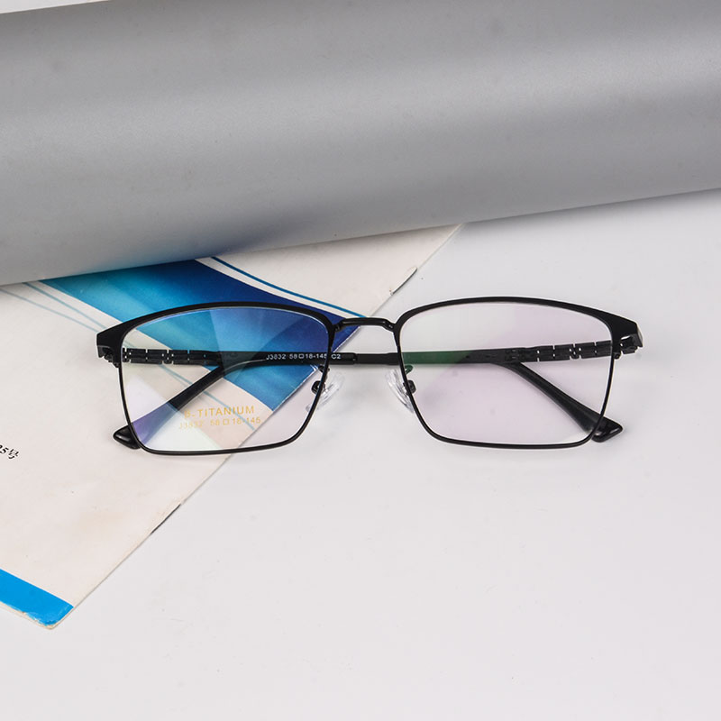 Shinu titanium progressive multifokale briller nær- og fjernsynsbriller afstandsbriller overdimensionerede store brillestel