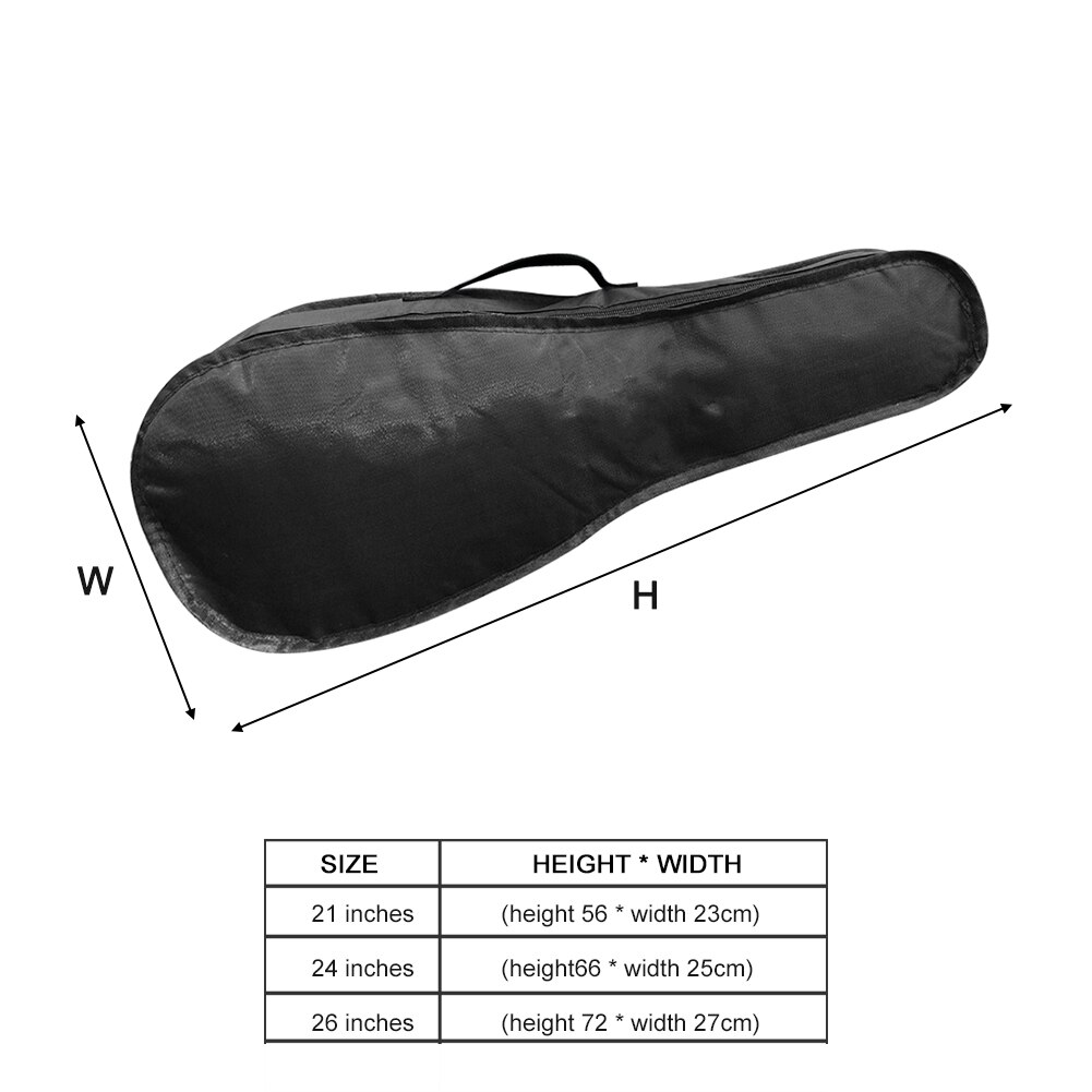 Sac de transport étanche pour Ukulele, pochette de transport pour Instrument de musique, guitare, entraînement de Performance