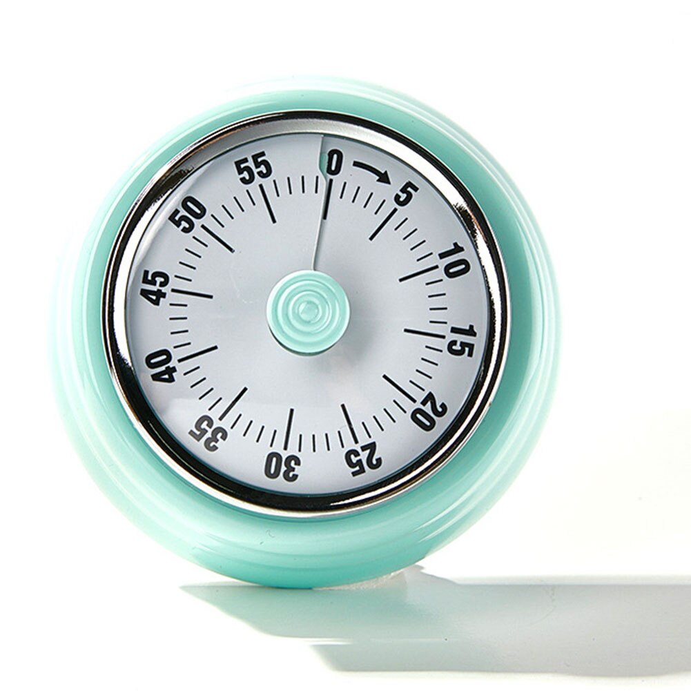 Portable Mechanical Clockwork Digit Count Down Practical Large Dial Retro Kitchen Timer Multi Use Reminder Magnetic Bottom