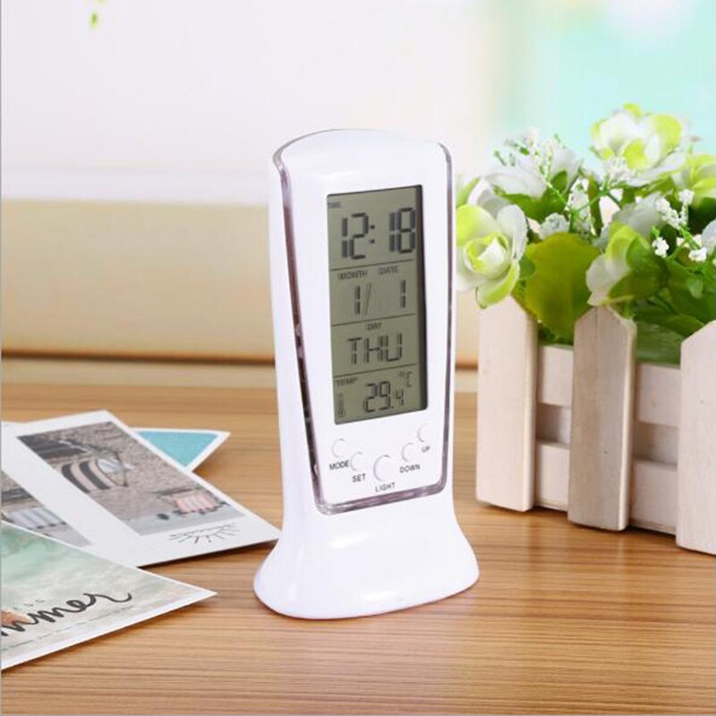 LED Alarm Clock Long Timer Alarm Clock Date Temperature Week Electronic Alarm Clock Alarm Clock Kitchen Timer