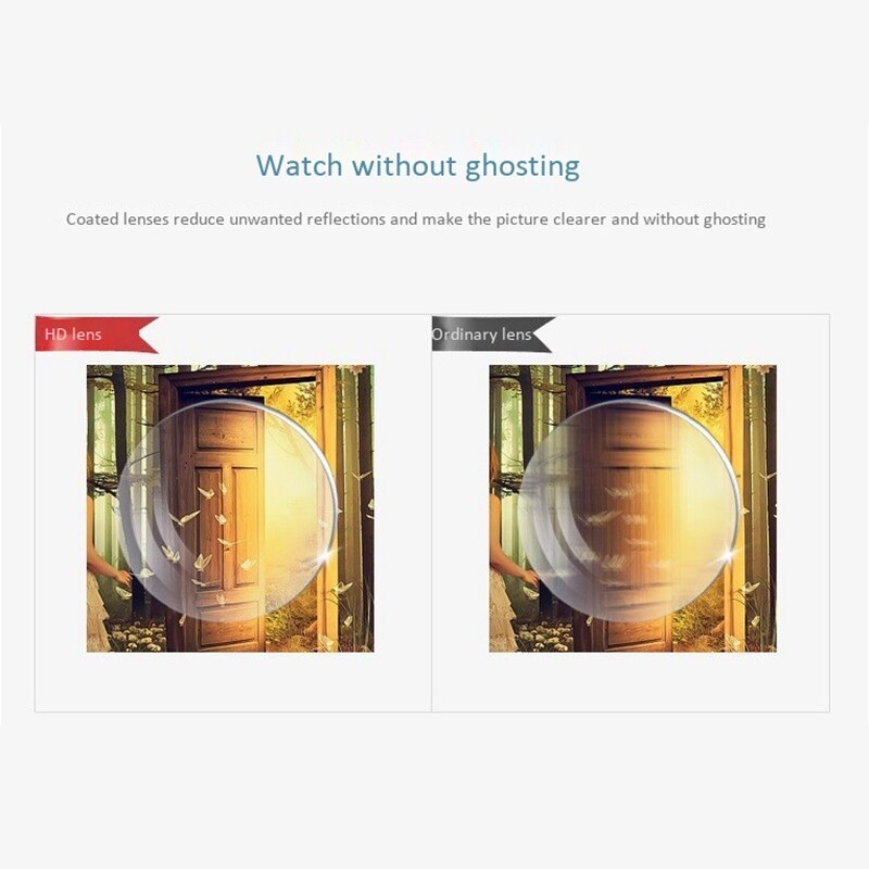 Obturador activo recargable gafas 3D sin Ghosting para proyector DLP Link