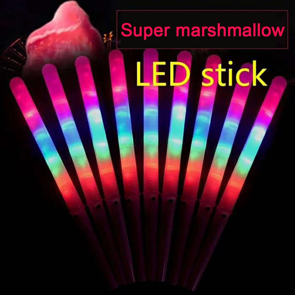 Matkvalitetsmattor med färgglada glödande marshmallowpinnar