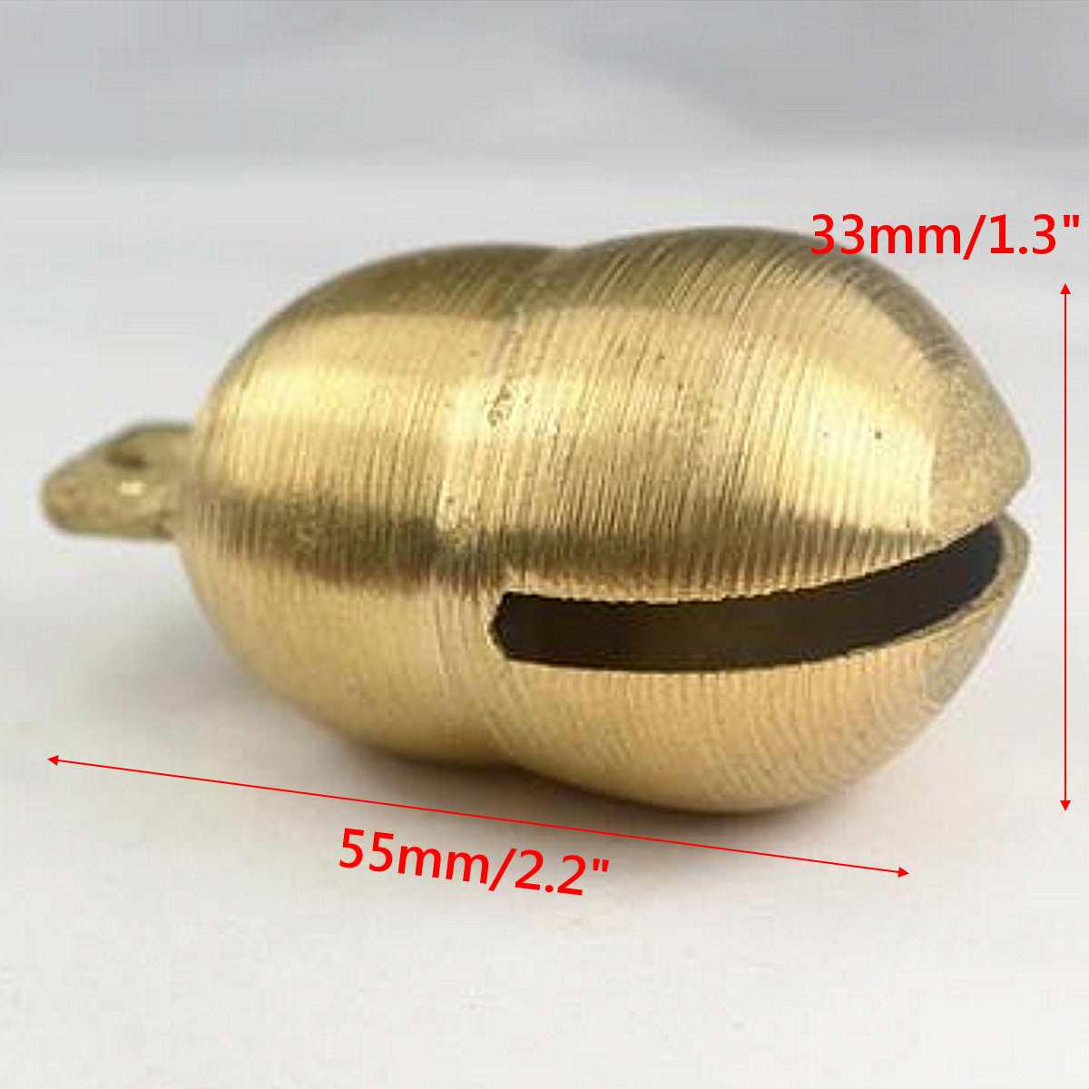 Campanas de cobre de vaca, caballo, oveja, ganado, oveja, timbre fuerte, Crisp, extender más fuerte, prevenir la pérdida de mascotas, campana de decoración: type 4