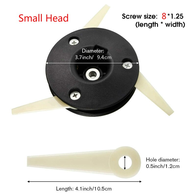 Strimmer Head Brush Cutter Blade For STIHL POLYCUT 20-3 Head FS55 56 80 90 110 200 250 # 4002 710 2189 Grass Lawn Trimmer Parts: Yellow