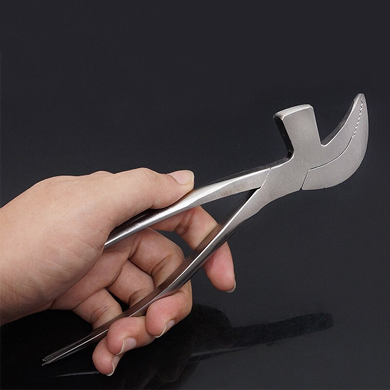 Cast Iron Pliers Shoe Cobbler Leather Working Tool Tack Hammer Repair Shoemaker Material Tools 1pc
