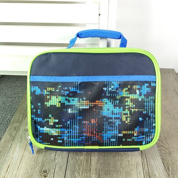 Sac repas isotherme, chiens et chiens, amoureux du cœur, pour l'école, garçons, filles, femmes, sac fourre-tout pour nourriture, pique-nique thermique: K