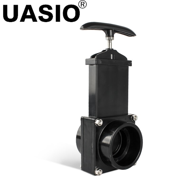 RV Caravan Motorhome Knife Water Gate Valve Durable Flow Van Sewer Hose Plastic 50mm Exterior Home Accessories Caravan Drain