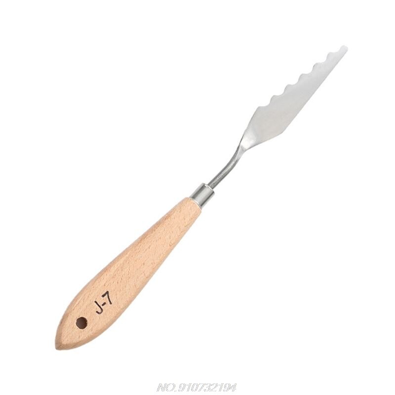 10pcs Stainless Steel Palette Scraper Paint Knives Blade for Artist Oil Acrylic Painting N25 20