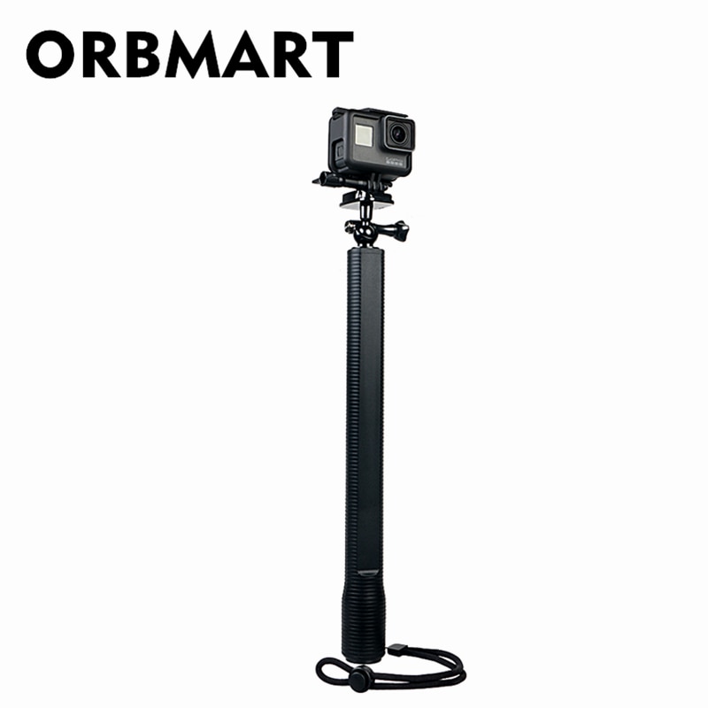ORBMART Big Size Verlengen Selfie Stok 360 Graden Aanpassing Monopod Voor Gopro Hero 6 5 4 SJCAM SJ4000 Xiaomi Yi 2 Mijia Camera