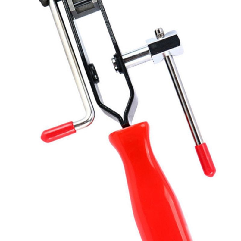 Automotive CV Joint Boot Clamp Tool Wrench Hose Clip Tightening Bending Tool Built-in Cutter ABN CV Joint Ear Clamp Banding Tool