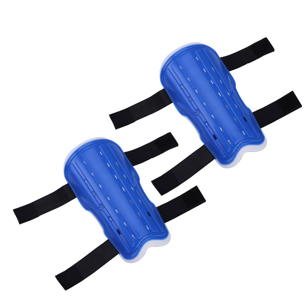 2 Paare von freundlicher FußBall Schienbein Wachen Jugend FußBall Schienbein Pads für Jungen Mädchen Leichte und Atmungsaktive Art Kalb Schutz getriebe: Blau