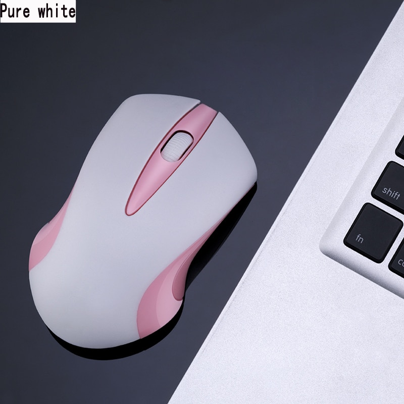 WINS XP/7/8/10 Mini Small Wireless Mouse Optical 1200 DPI Mice Pink 2.4G Wireless for Laptop Desktop Portable Mice