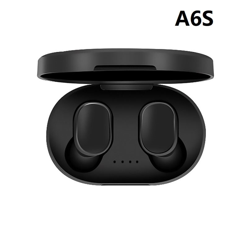 A6S Draadloze Bluetooth Tws Oortelefoon Mini Stereo Oordopjes Sport Gaming Koptelefoon In-Ear Waterdichte Oordopjes Voor Xiaomi Iphones