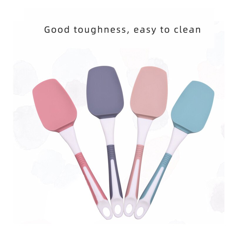 Brosse à huile en Silicone, outils de cuisson multifonctions, résistant à la chaleur spatule à grattoir à beurre, accessoires de cuisine, couleur aléatoire 1 pièce