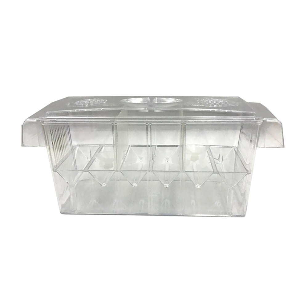 Fish Baby Tank Aquarium Breeding Fish Breeder Box Multiple Room Isolation Hatchery Incubator Mesh Juvenile Fish Protection