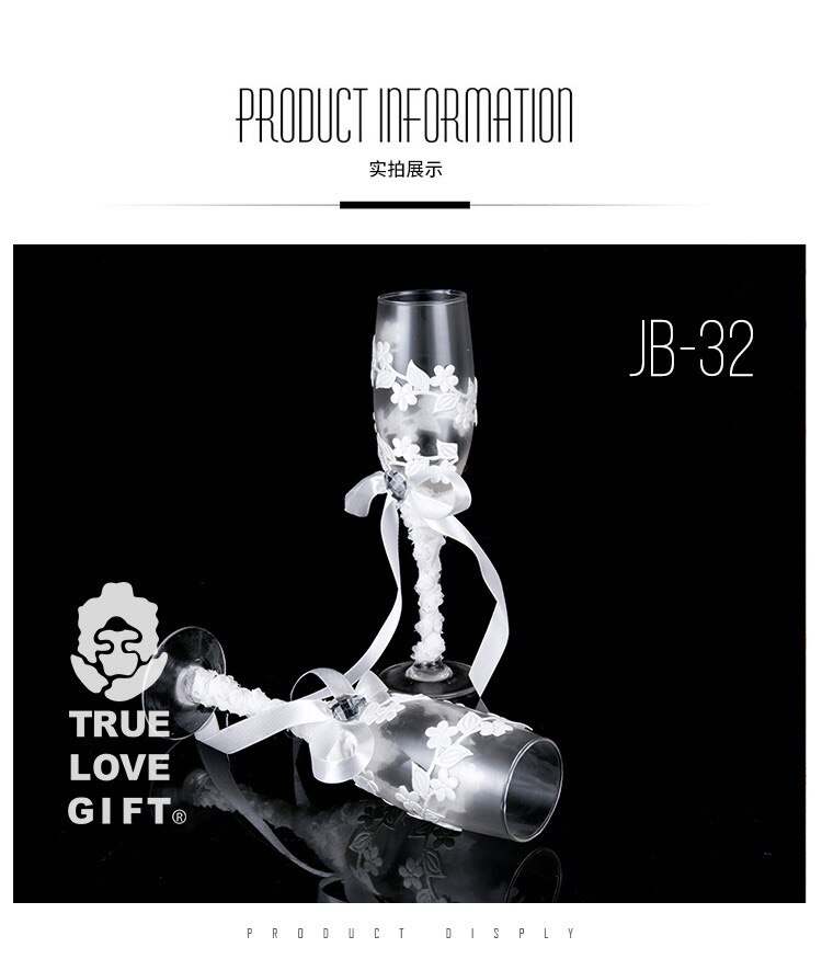 2 sztuk/zestaw kreatywny prezent dla nowożeńców i pana młodego kieliszki robić szampana ślub komplet kieliszków puchar opiekania czara ślubne dekoracje robić domu i hotelu: Fioletowy