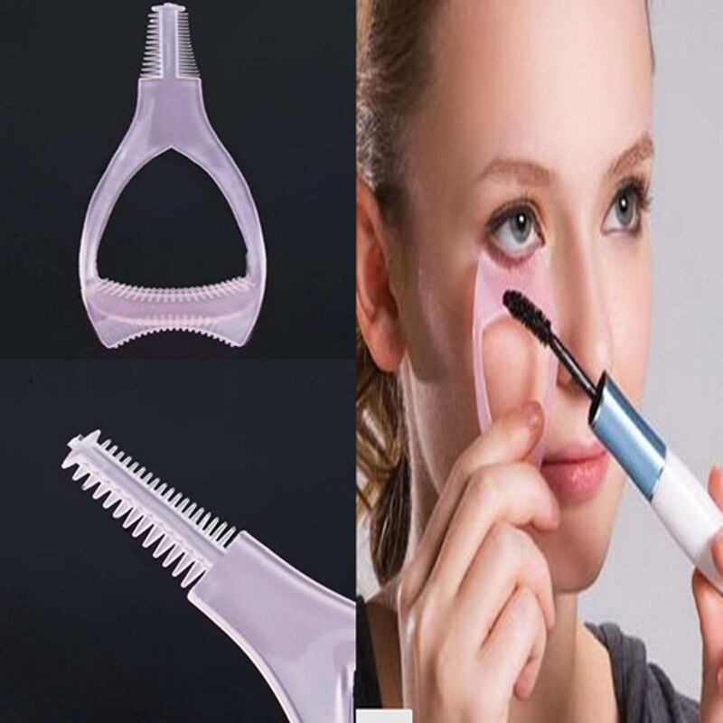 Make up kwasten wimpers Borstel Clip Cosmetische Wimpers Extension Mascara Wimper Applicator Gids Kam Wenkbrauw Borstel