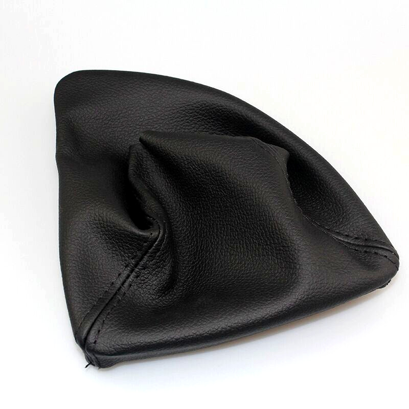 Car Gear Stick Manual Shift Boot Black Leather Boot Plastic Frame for BMW E30 E36 E39 E46 E81 E82 E87 E88 E90 E91 E92 E93 E60