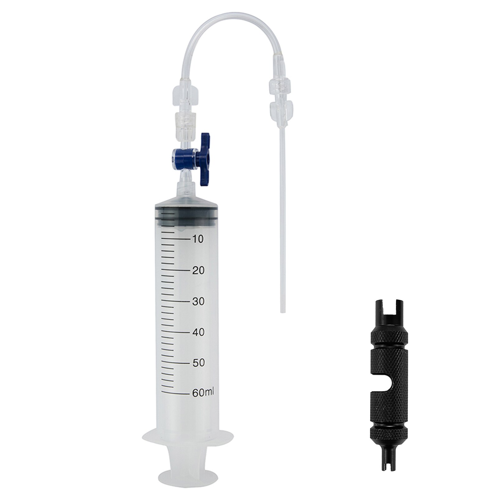 MTB Mountain Road Bike Tubeless Sealant Injector For Bicycle Tubeless Tire UST Tyre No Inner Tubes Use With Valve Core Tool 60ml: 2