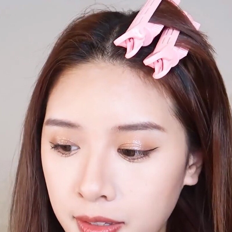 2pc Magic Hair Care Rollers Hair Roots Natural Fluffy Hair Clip Sleeping No Heat Plastic Hair Curler Twist Hair Styling Diy Tool