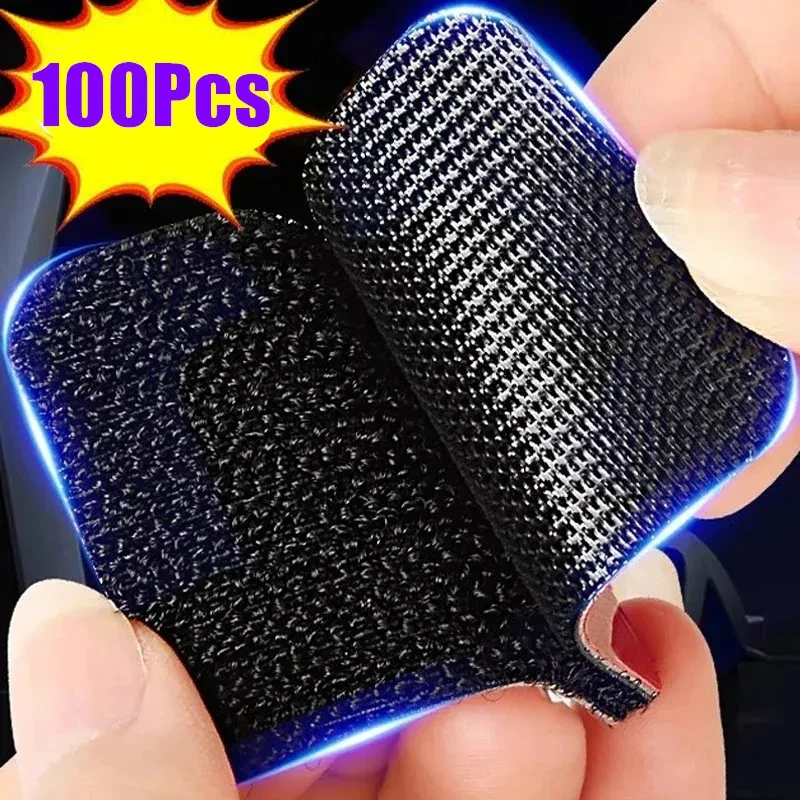Tapijt Bevestigingsstickers Dubbelzijdig Hoge Zelfklevende Auto Tapijt Vaste Patches Thuis Vloer Voetmatten Anti Slip Grip Tapes
