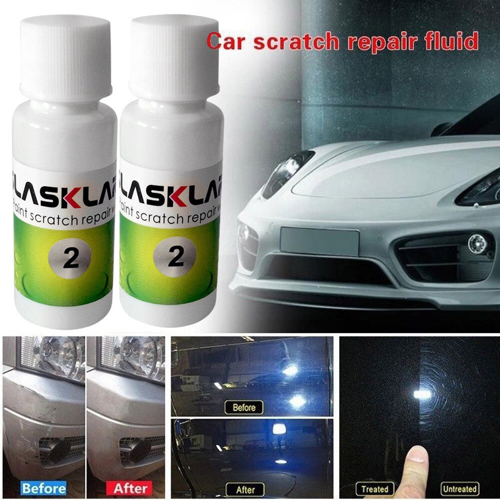 2*50Ml Auto Auto Reparatie Wax Polijsten Zware Krassen Remover Paint Care Onderhoud Verwijderen Krassen Beschermen Verf Reparatie wax