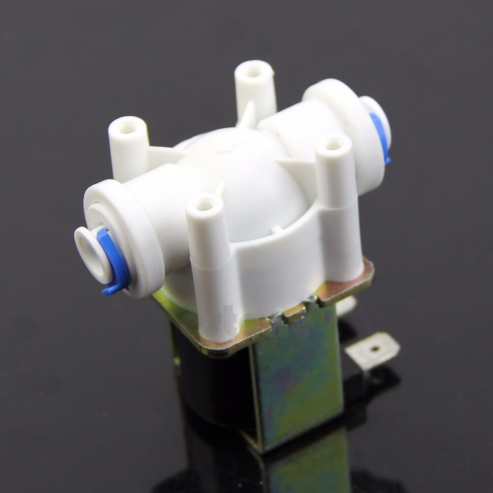 Plastic Electric Solenoid Valve for Ionizer Flow Switch Water Purifier Inlet DC 24V