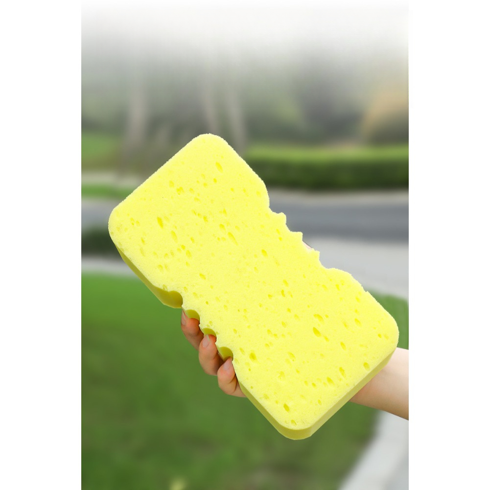 Koraalspons Autowasspons Reiniging Autoverzorging Details Borstel Reinigingsspons Handschoenen Styling Reinigingsaccessoires Benodigdheden: YELLOW