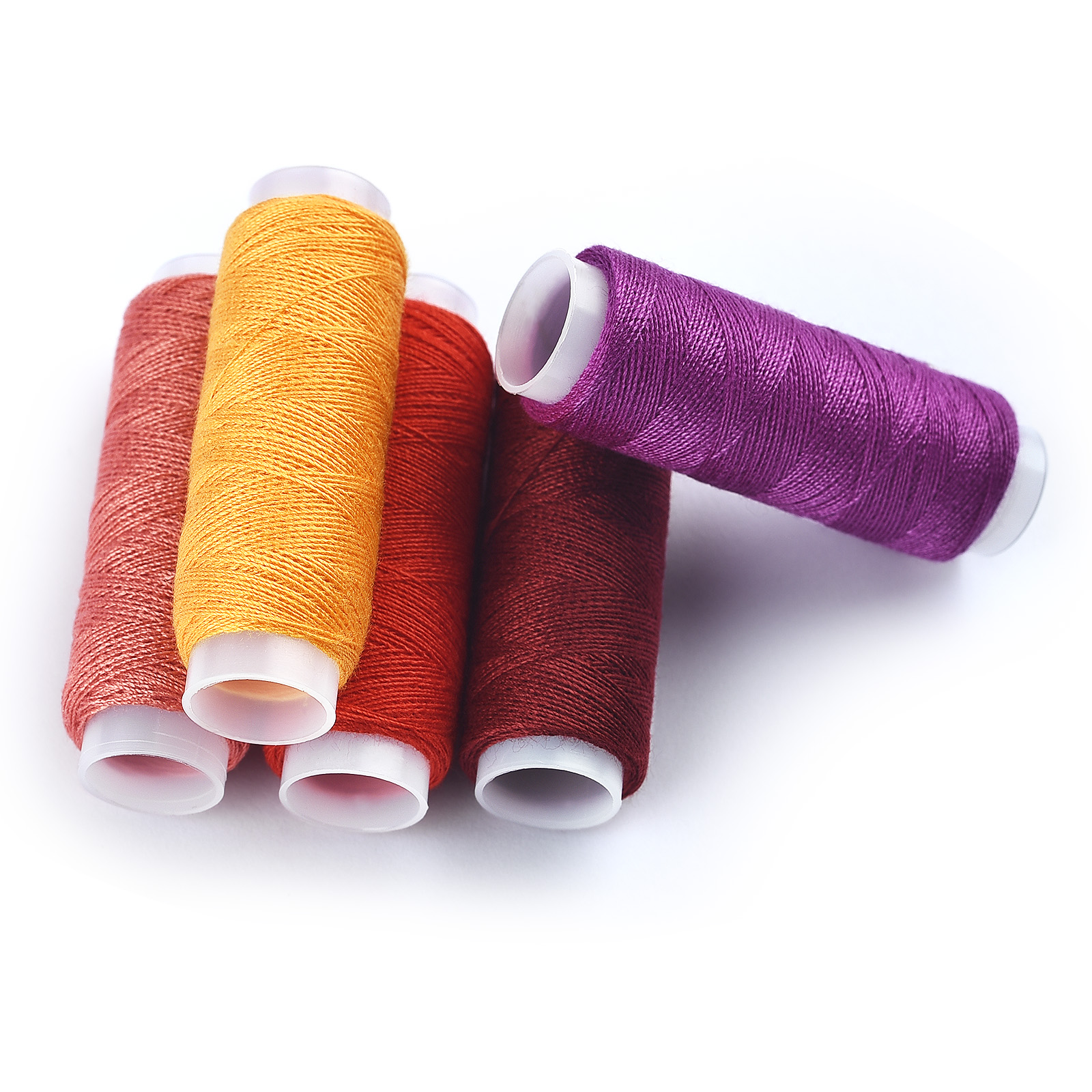 24/30/38/39Pcs Mixed Colors Polyester Yarn Sewing Thread Roll Machine Hand Embroidery 160 Yard Each Spool For Home Sewing Kit