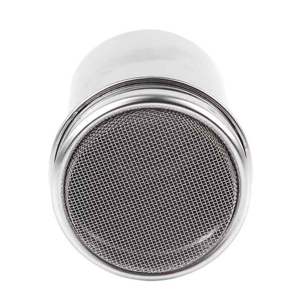 Stainless Steel Mesh Yarn Type Powder Drum Powder Spreader Salt Shaker Seasoning Jar