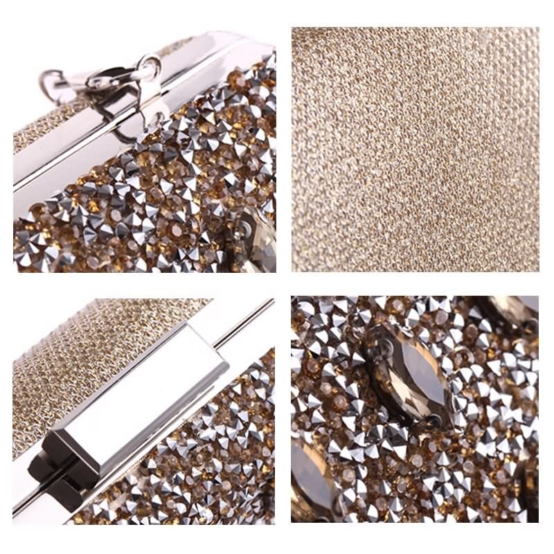 Luxy Maan Diamond Avondtassen Avond Handtas Luxe Handtassen Bling Bling Classic Rhinestone Clutch Bag Wedding Bridal Bag ZD849