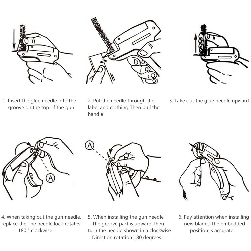Label Maker Labeller Machine Gebruik Prijs Tags Voor De Winkel Kleding Handleiding Gun Tagger