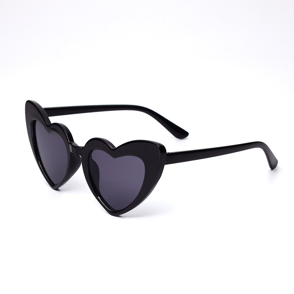Gafas de sol con forma de corazón para niños y niñas, lentes de sol infantiles con forma de corazón, a la , con uv400,: KL2331 C1