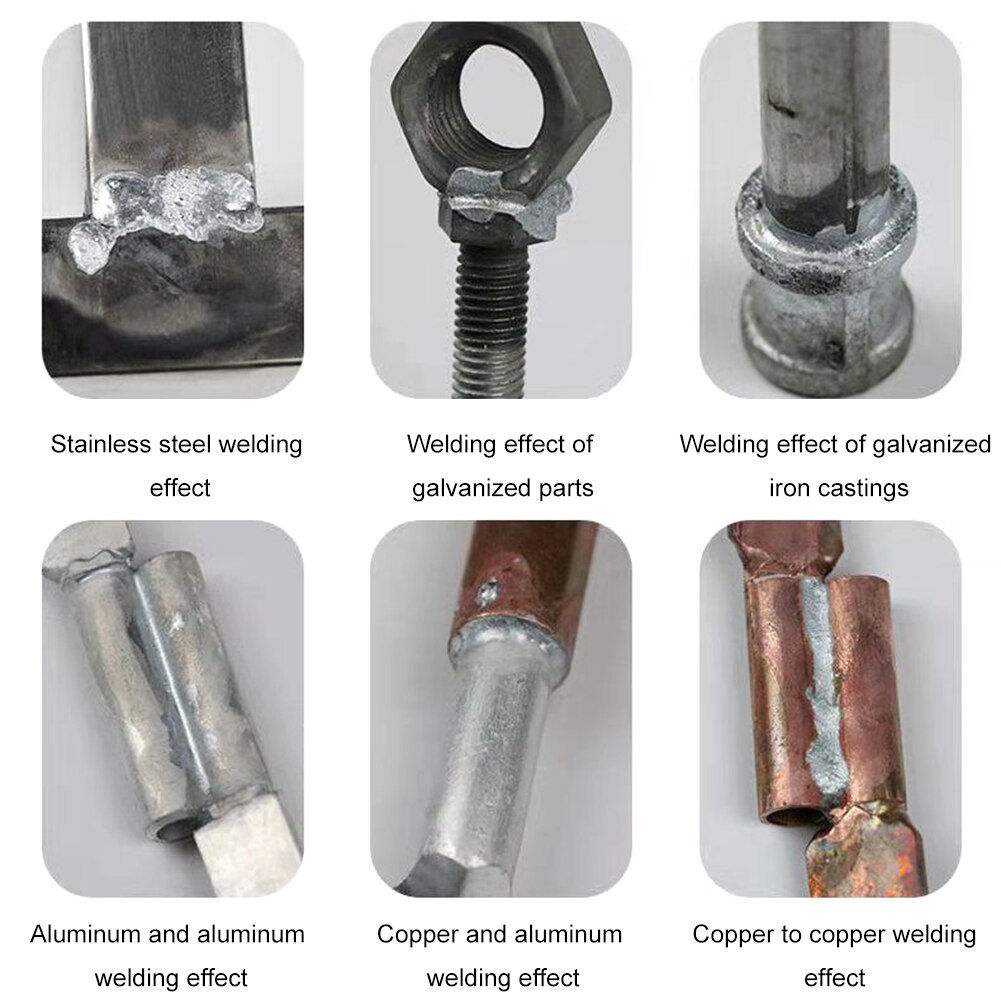 Canne à souder électrolytique polyvalente en aluminium, 7.8cm, facile à fondre, outil sans goût, Portable, fournitures de soudure