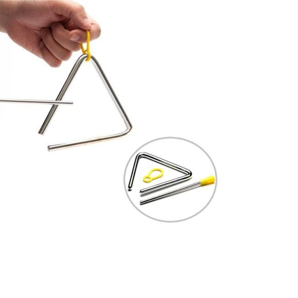 Percussie instrument driehoek bell kinderen muziek vroege onderwijs speelgoed Orff instrument driehoek ijzer