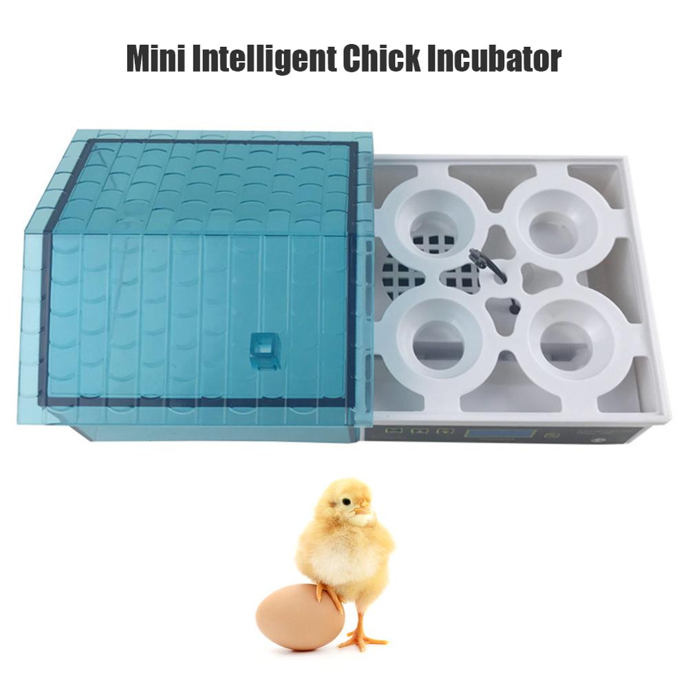 30w mini 7 æg inkubator fjerkræ inkubator brooder digital temperatur kontrol æg inkubator klækker til kylling fugl æg