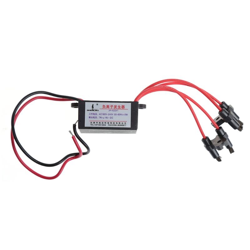 DIY AC 220V High Output Air Ionizer Airborne Negative Ion Anion Generator