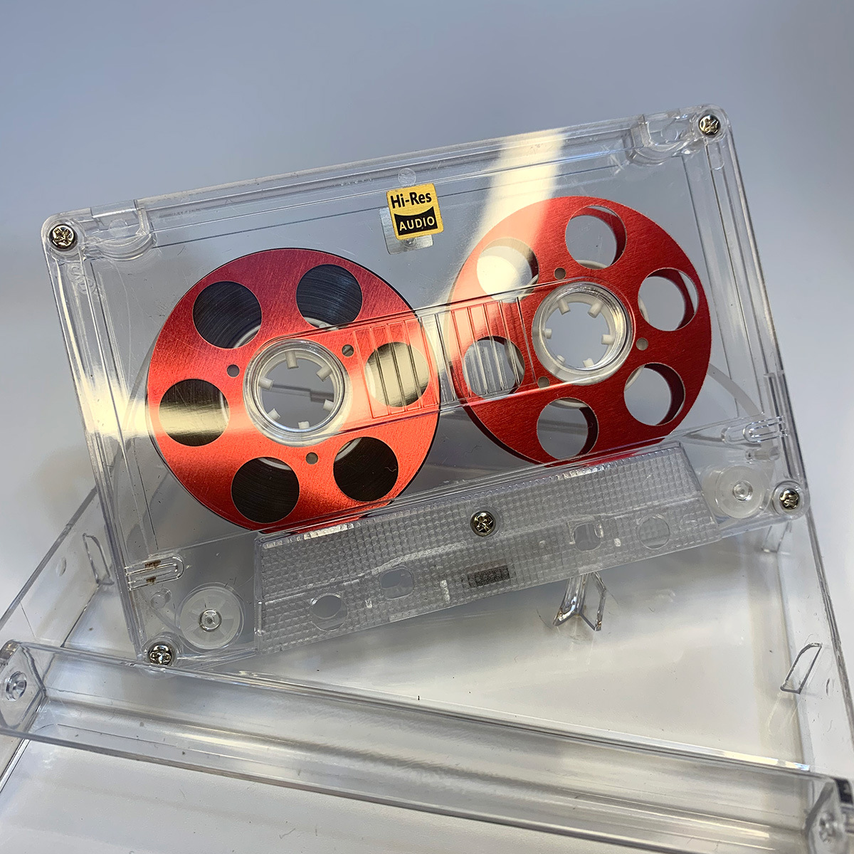 Classic Mini Reel Cassette Tape 50min Blank Recording Tape Double-Sided Metal Reel Retro Style Hi-Res Audio