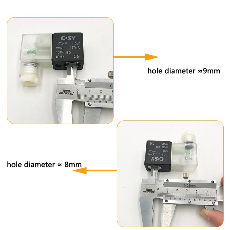 Electric Pneumatic Air Solenoid Valve Coil 220V 110V 24V 12V 36V Pneumatic Valve Controller Coil For 4V210 4V210-08 4v310-10