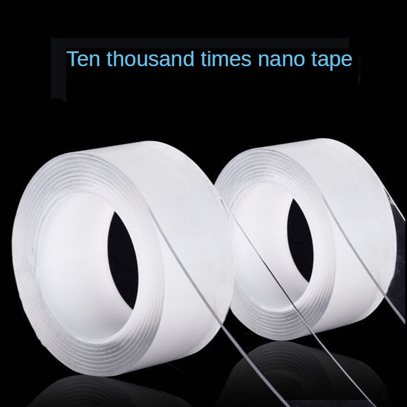nano-tape non-trace magic thickened transparent glue high viscosity all-powerful double-sided non-injury transparent model