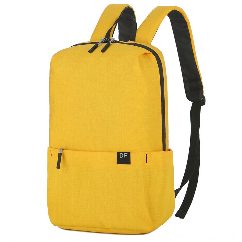Outdoor Waterdichte Volwassenen Rugzak Multipurpose Computer Rugzak Schouders Tas Schooltas Voor Vrouwen Mannen: YELLOW