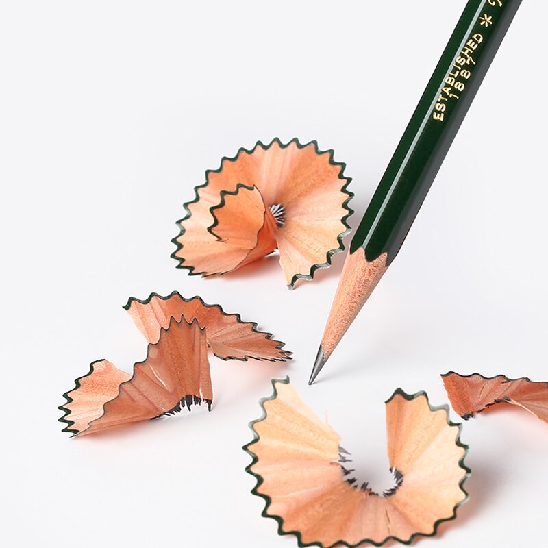 UNI lápiz de dibujo 9800 12 / 22 Uds caja de hierro Set examen dibujo lápiz hexagonal titular seguro y no tóxico