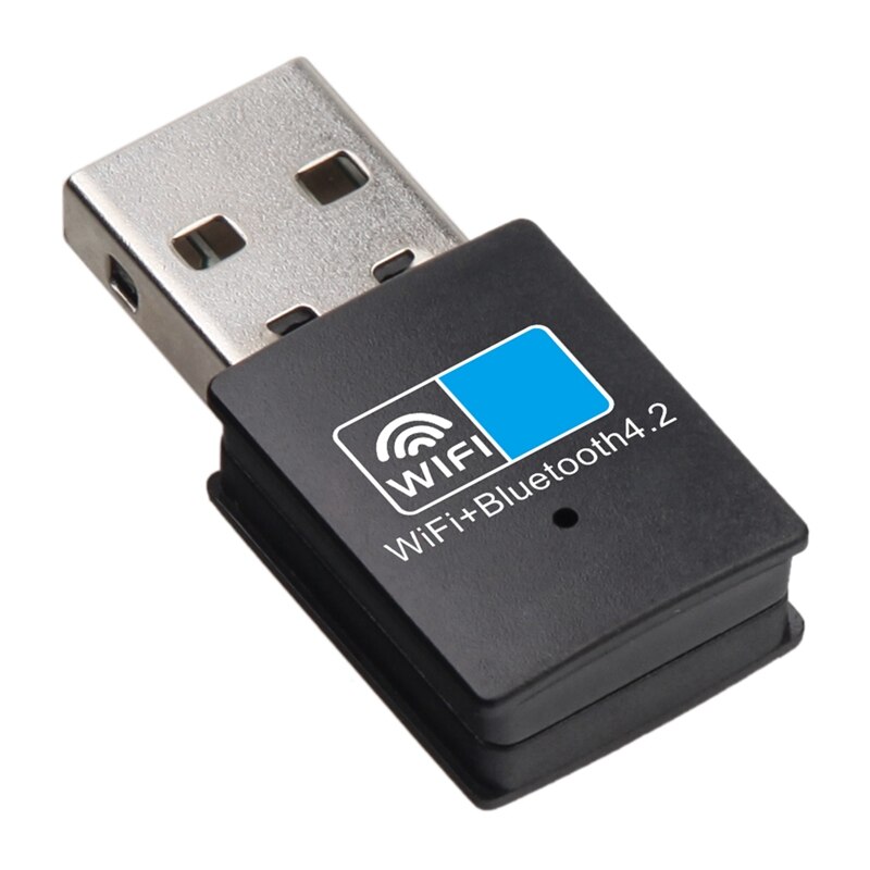 USB WiFi Bluetooth Adapter, Bluetooth 4.2 150Mbps Wifi Dongle Network Card, Wifi Bluetooth Receiver Transmitter: Default Title