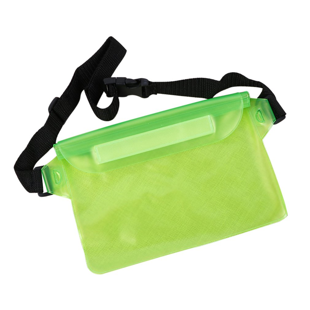 Natation en plein air téléphone portable sac de taille étanche Transparent printemps plage Pvc Collection sac sac étanche