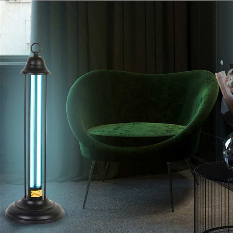 220V 38W Portable Home UV Germicidal Lamp UV Disinfection Lamp Disinfection Mite Sterilizing UV Lamp with Remote Controll